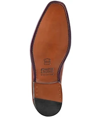 Johnston & Murphy Men's Ashton Leather Plain Toe Oxfords