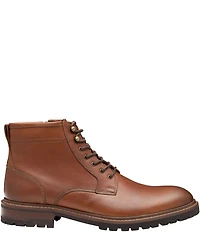 Johnston & Murphy Men's Barret Leather Plain Toe Boots
