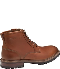 Johnston & Murphy Men's Barret Leather Plain Toe Boots