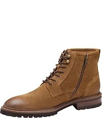 Johnston & Murphy Men's Barret Suede Plain Toe Boots