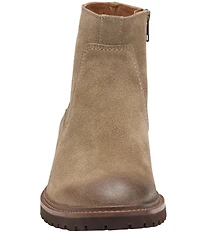 Johnston & Murphy Mens Barrett Suede Zip Boots