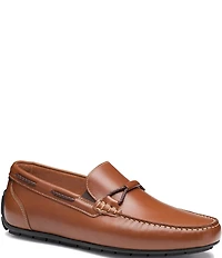 Johnston & Murphy Men's Beck Leather Braided Bit Loafers