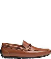 Johnston & Murphy Men's Beck Leather Braided Bit Loafers