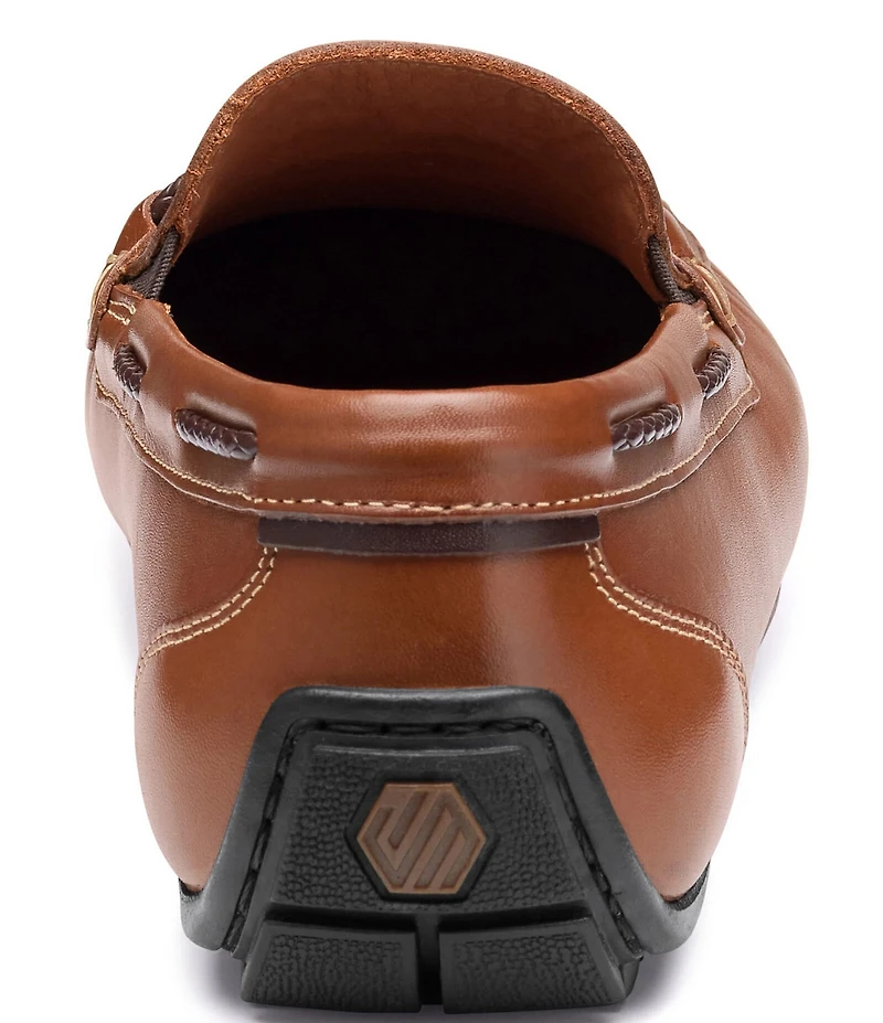 Johnston & Murphy Men's Beck Leather Braided Bit Loafers