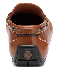 Johnston & Murphy Men's Beck Leather Braided Bit Loafers