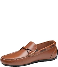 Johnston & Murphy Men's Beck Leather Braided Bit Loafers