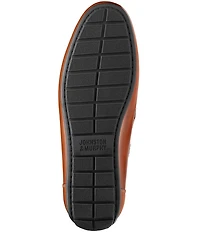 Johnston & Murphy Men's Beck Leather Braided Bit Loafers