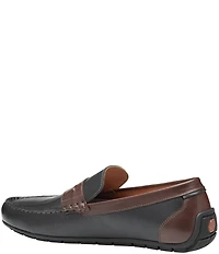Johnston & Murphy Men's Beck Leather Slip On Penny Loafers