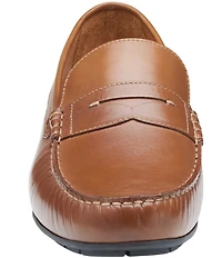 Johnston & Murphy Men's Beck Leather Slip On Penny Loafers