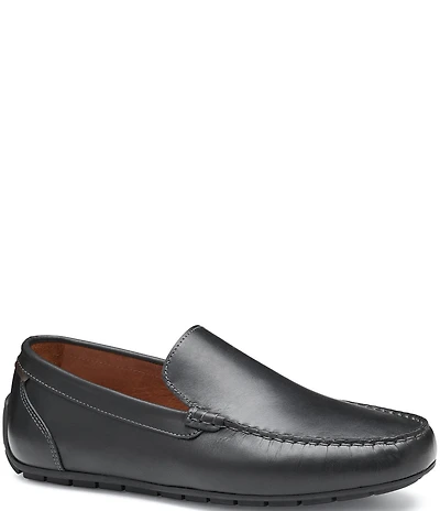 Johnston & Murphy Men's Beck Leather Venetian Slip On Loafers
