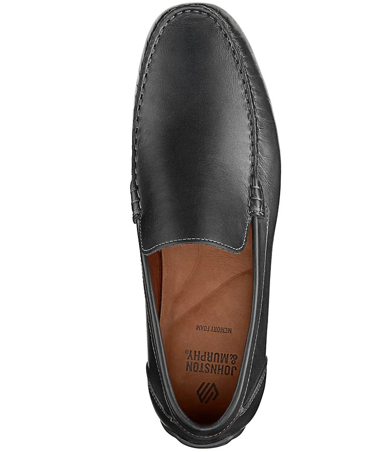 Johnston & Murphy Men's Beck Leather Venetian Slip On Loafers