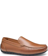 Johnston & Murphy Men's Beck Leather Venetian Slip On Loafers