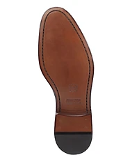 Johnston & Murphy Men's Bradford Leather Moc-Toe Lace Up Oxfords