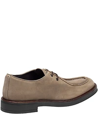 Johnston & Murphy Men's Brady Suede Moc Toe Lace-Up Oxfords