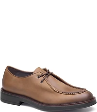 Johnston & Murphy Men's Brady Leather Moc Toe Lace-Up Oxfords