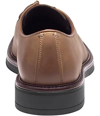 Johnston & Murphy Men's Brady Leather Moc Toe Lace-Up Oxfords
