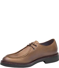 Johnston & Murphy Men's Brady Leather Moc Toe Lace-Up Oxfords