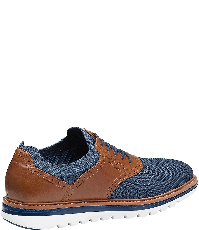 Johnston & Murphy Men's Braxton Knit Saddle Oxfords