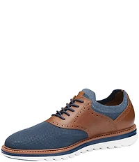 Johnston & Murphy Men's Braxton Knit Saddle Oxfords