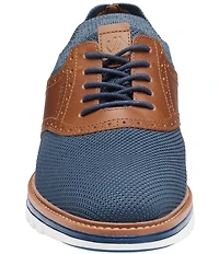 Johnston & Murphy Men's Braxton Knit Saddle Oxfords