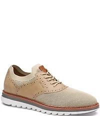 Johnston & Murphy Men's Braxton Knit Saddle Oxfords