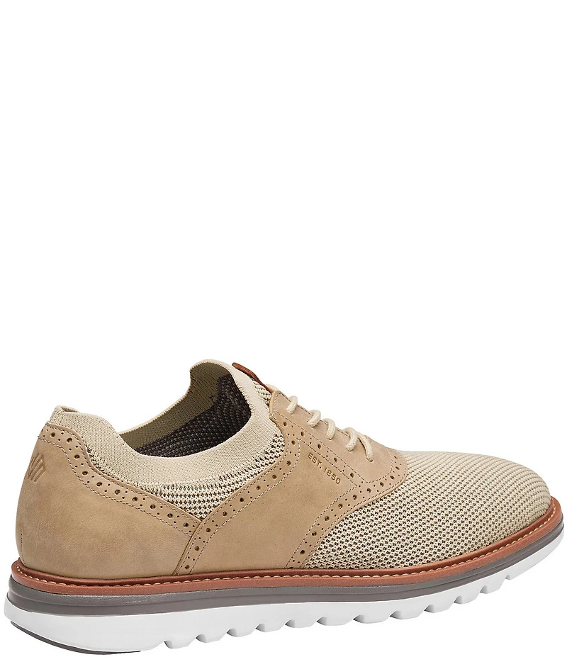 Johnston & Murphy Men's Braxton Knit Saddle Oxfords