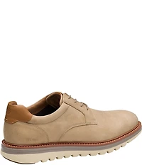 Johnston & Murphy Men's Braxton Nubuck Plain Toe Oxfords