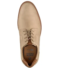 Johnston & Murphy Men's Braxton Nubuck Plain Toe Oxfords