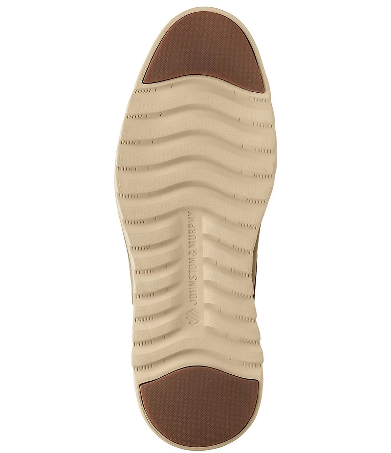 Johnston & Murphy Men's Braxton Nubuck Plain Toe Oxfords