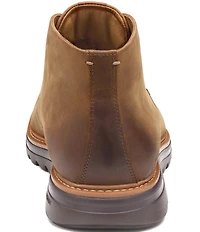 Johnston & Murphy Men's Braxton Oiled Leather Chukka Boots