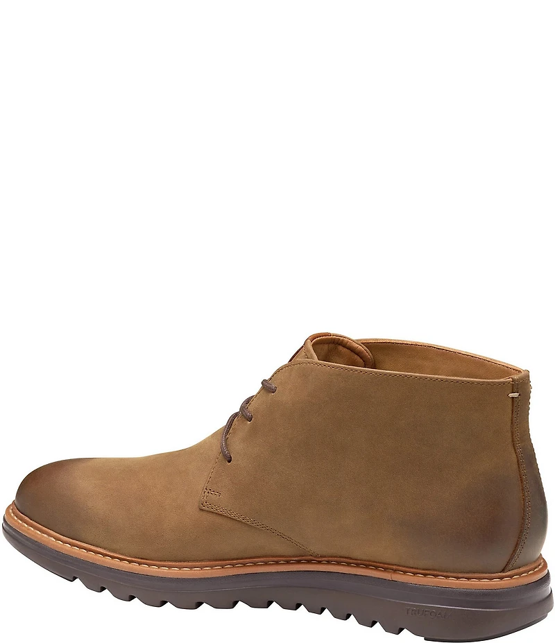 Johnston & Murphy Men's Braxton Oiled Leather Chukka Boots