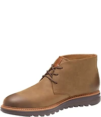 Johnston & Murphy Men's Braxton Oiled Leather Chukka Boots