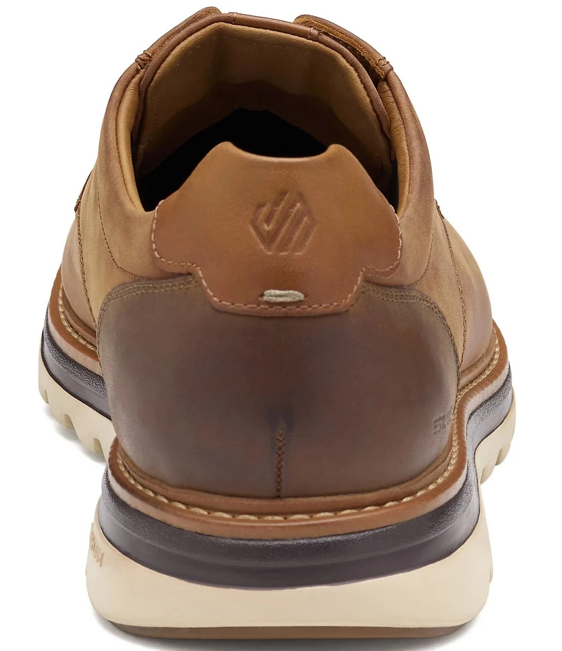 Johnston & Murphy Men's Braxton Leather Plain Toe Oxfords