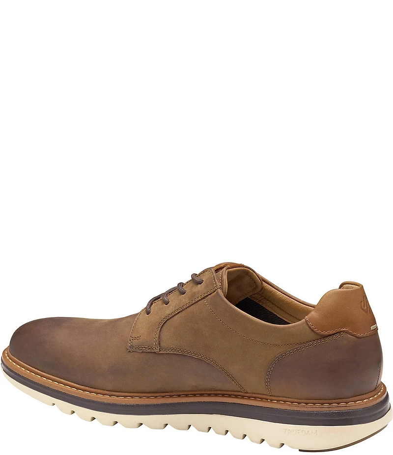 Johnston & Murphy Men's Braxton Leather Plain Toe Oxfords