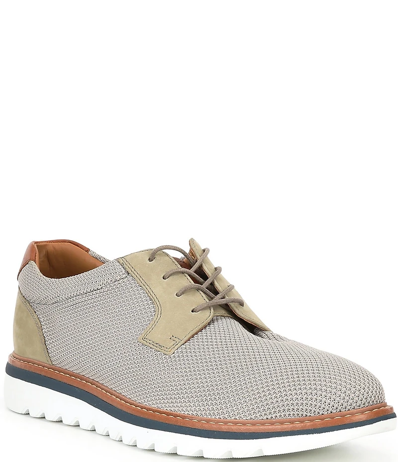 Johnston & Murphy Men's Braydon Knit Plain Toe Oxfords