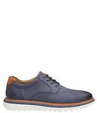 Johnston & Murphy Men's Braydon Nubuck Plain Toe Lace Up Oxfords