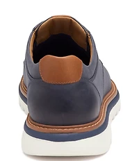 Johnston & Murphy Men's Braydon Nubuck Plain Toe Lace Up Oxfords