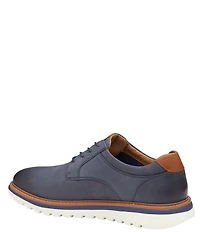 Johnston & Murphy Men's Braydon Nubuck Plain Toe Lace Up Oxfords