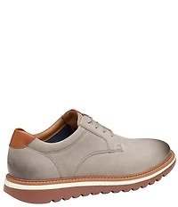 Johnston & Murphy Men's Braydon Nubuck Plain Toe Lace Up Oxfords