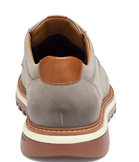 Johnston & Murphy Men's Braydon Nubuck Plain Toe Lace Up Oxfords
