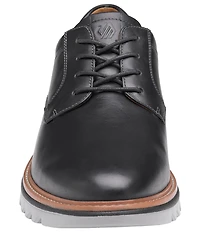 Johnston & Murphy Men's Braydon Leather Plain Toe Lace Up Oxfords
