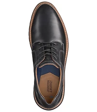 Johnston & Murphy Men's Braydon Leather Plain Toe Lace Up Oxfords