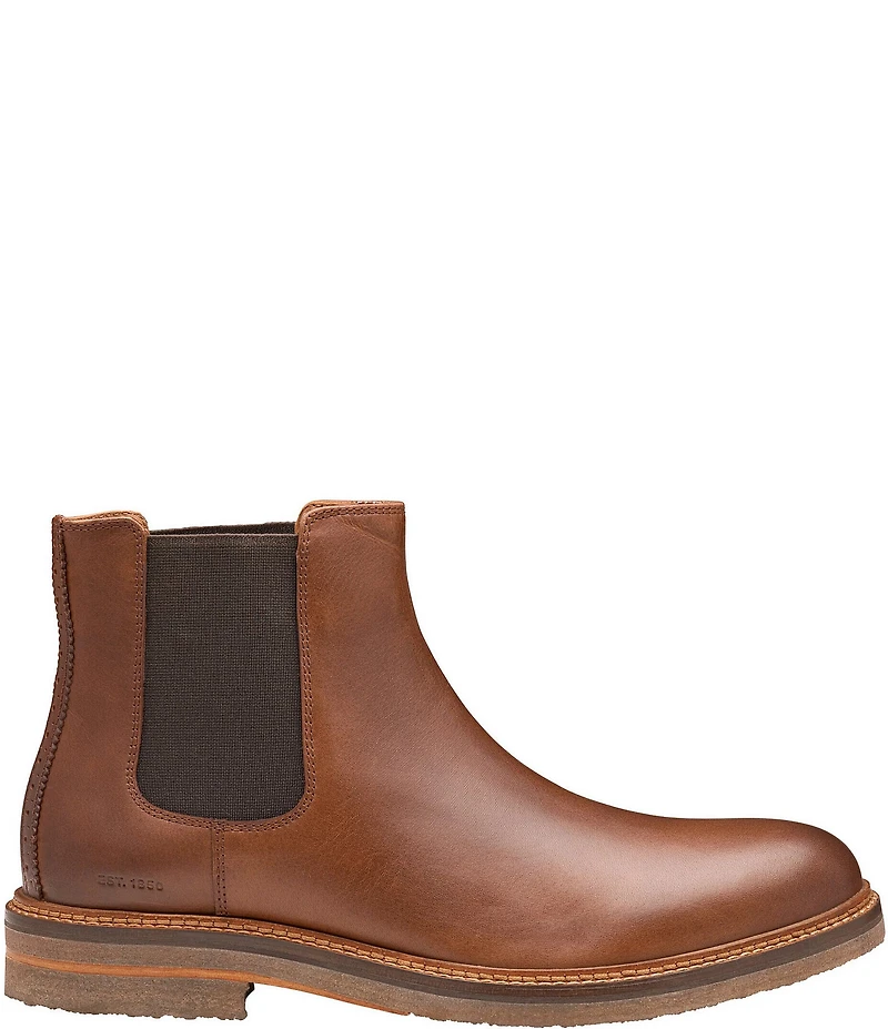 Johnston & Murphy Men's Calder Leather Chelsea Boots
