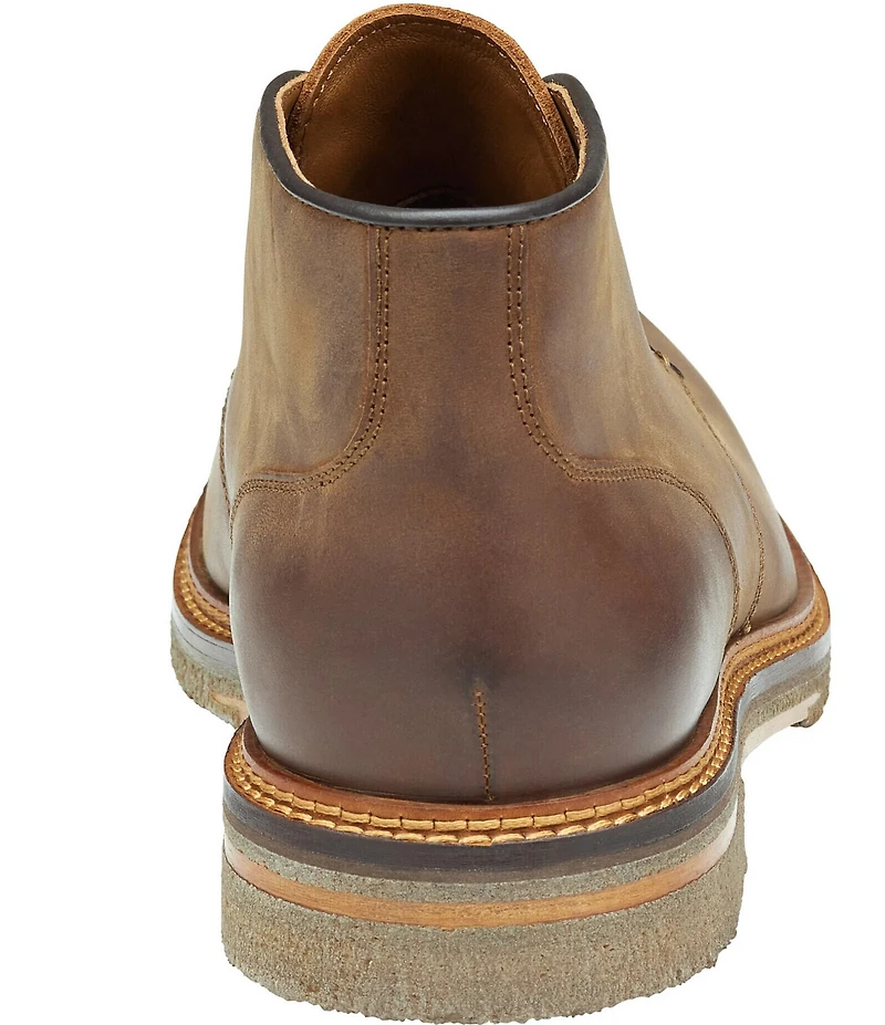 Johnston & Murphy Men's Calder Leather Chukka Lace Up Boots