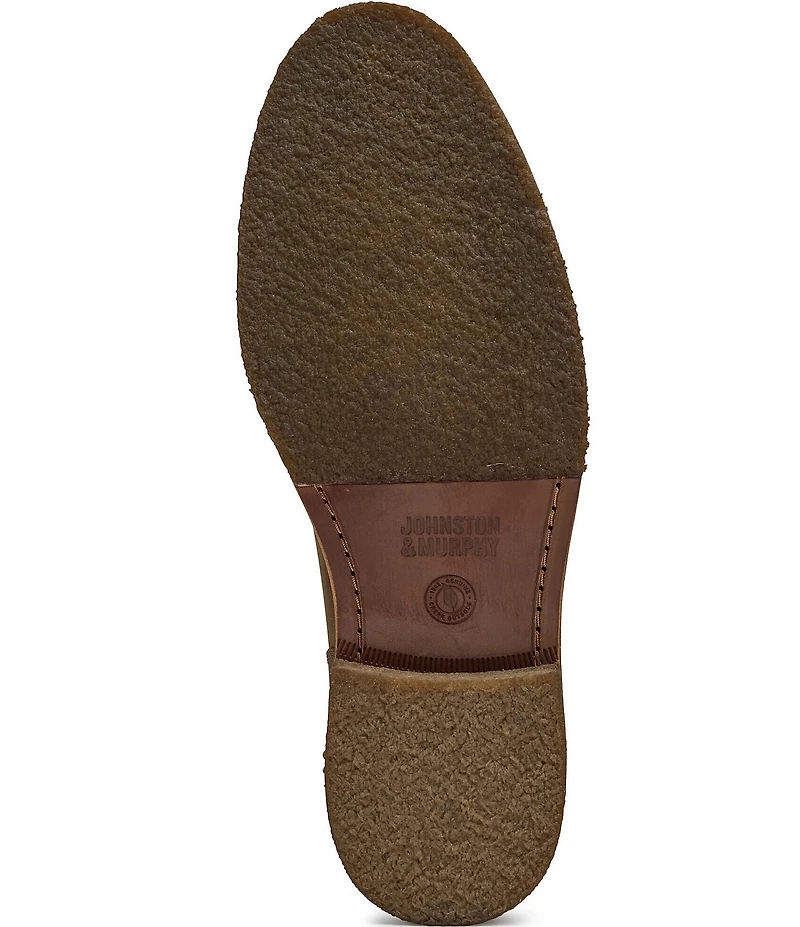 Johnston & Murphy Men's Calder Leather Chukka Lace Up Boots