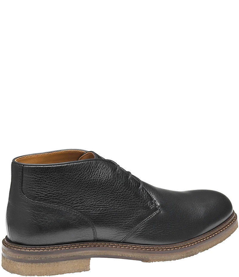 Johnston & Murphy Men's Calder Leather Chukka Lace Up Boots
