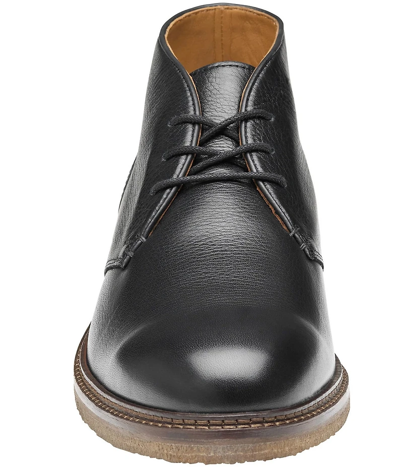 Johnston & Murphy Men's Calder Leather Chukka Lace Up Boots
