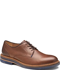 Johnston & Murphy Men's Calder Plain Toe Leather Oxfords