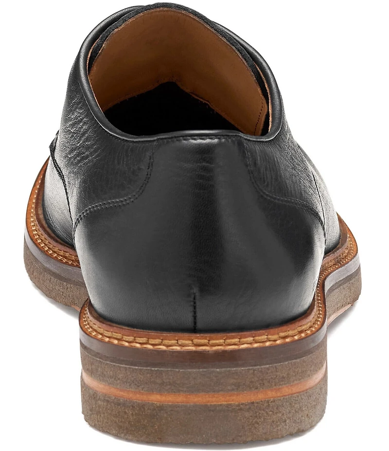Johnston & Murphy Men's Calder Plain Toe Leather Oxfords