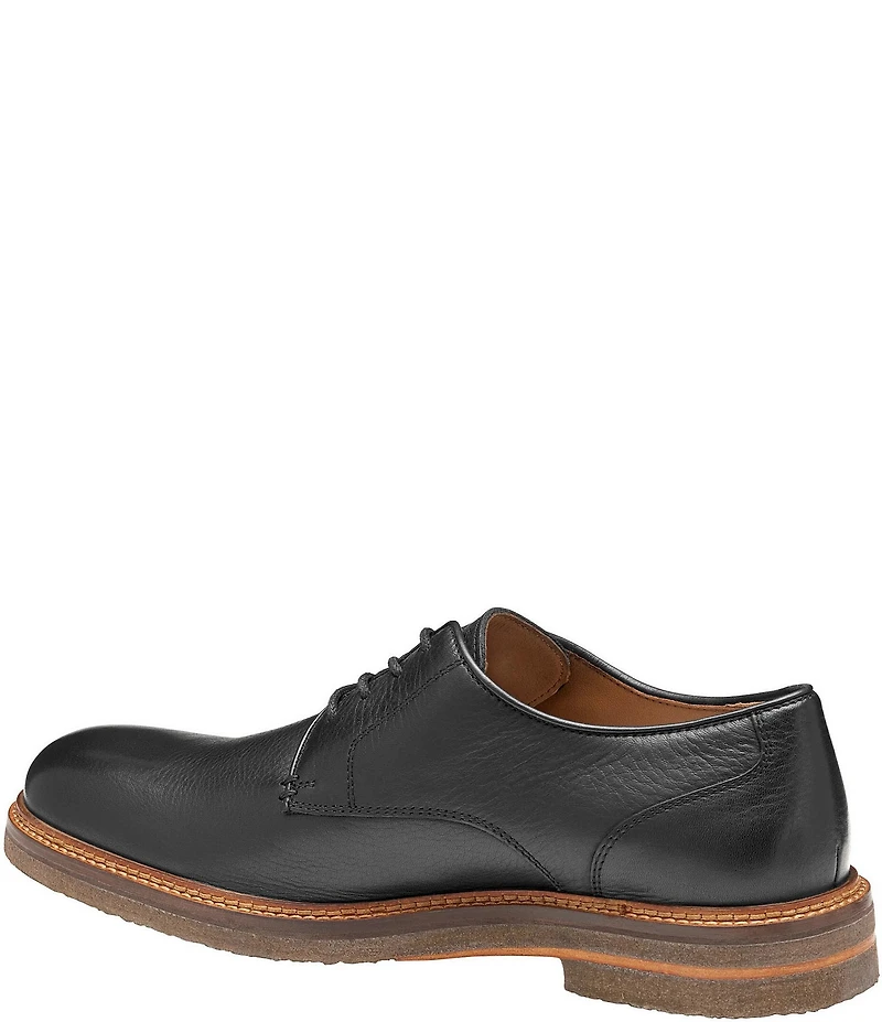 Johnston & Murphy Men's Calder Plain Toe Leather Oxfords